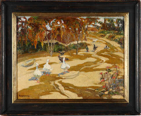 Петровичев Пётр Иванович. Деревенская улица 